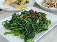 炒番薯叶-金山记靓鸡专门店·中山菜