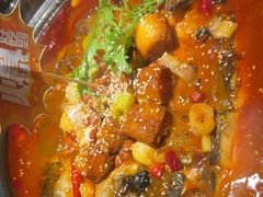 -探鱼·鲜青椒爽麻烤鱼(天一广场店)
