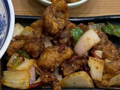 爆炒牛蛙面-来福面馆现炒浇头本帮面(真光路店)