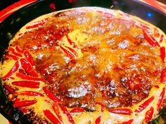 传统牛油红锅-在蜀里·一米肥牛老火锅(黄埔店)