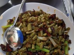 酸豇豆肉沫-胖哥家藏菜(护国路店)