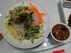 锦绣鸡丝大拉皮-北纬39度天津宴(黑牛城道店)