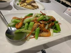 芦笋炒河虾-道道鲜·崇明私房菜(五角场店)