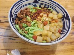 -长青菠菜面·烧烤