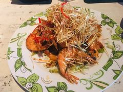 香茅黑松茸炒农家鸡-T館·花园艺术餐厅