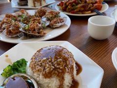 秘制鲍鱼汁捞饭-87号烧烤海鲜·大排档(金沙滩店)