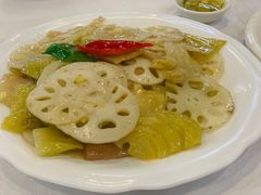 子姜炒藕片-文记壹心鸡(宝华路店)