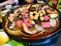 -老姐石板烧烤+铜炭火锅(总店)
