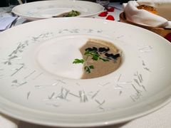 奶油蘑菇汤-弗兰克牛排西餐厅Ribone steak house(柠檬花园店)