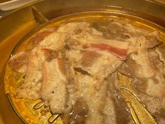 澳洲牛五花锅-猪啊牛呀羊啊铜盘烤肉(正大广场店)