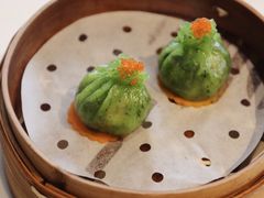 蟹肉菠菜鲜虾饺-皇朝会.经典传统粤菜(外滩店)