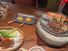 -拾光与烟火丨炭火串烧·自贡小活鲜(西村大院店)