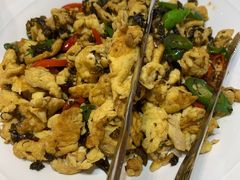 地皮菜炒鸡蛋-九十九顶毡房(阜石路店)