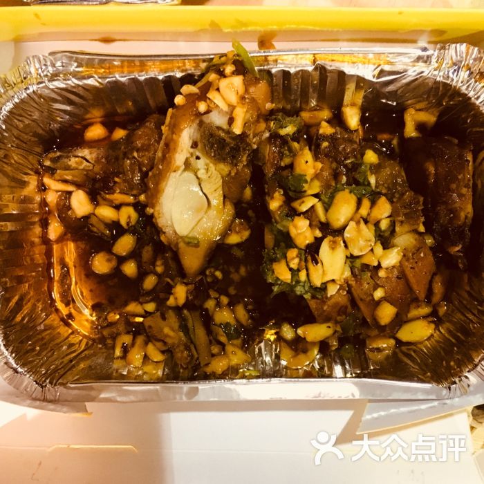 一纸鸡锡纸烧肉饭招牌口水鸡图片 - 第1张