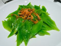 莴笋炒虾仔-将相和·海鲜蒸饺大连菜