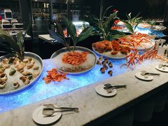 自助取餐区-厦门泰地万豪酒店-贡厨自助餐厅