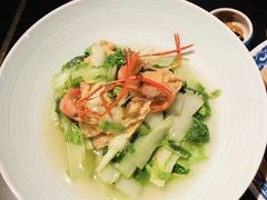 腐皮杭白菜-老头儿油爆虾·知味杭州(爱琴海购物中心)
