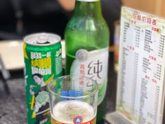 青岛纯生-大自然醉鹅·铁锅火焰鹅(上海联洋店)