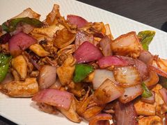 酱爆比管-五谷丰登农家院·地道胶东菜·海鲜烧烤(威海店)