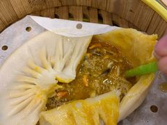 蟹粉汤包-朱洪元苏式面馆(绿宝广场店)