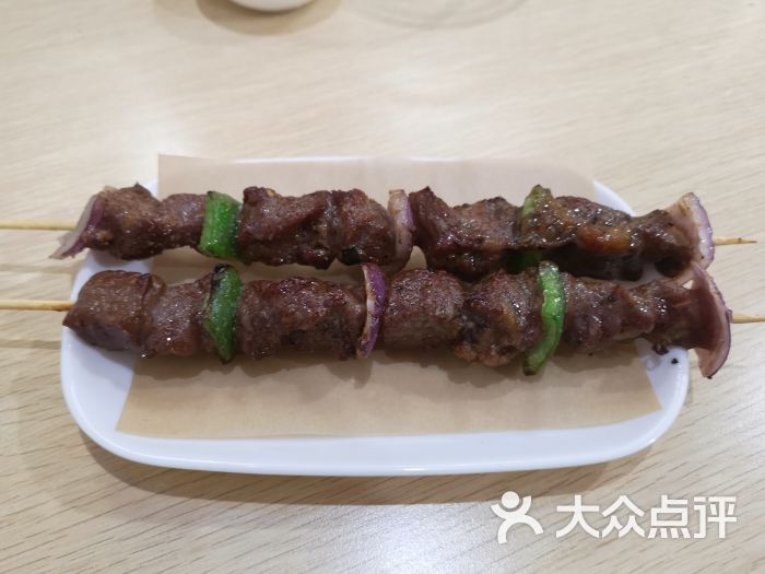 串烧牛肉粒