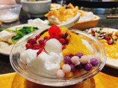 芒果冰汤圆-捞锅坝子老火锅(汽博中心店)