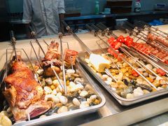 -绿岛港轩海鲜烤肉涮锅自助餐厅