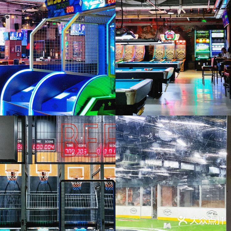 上海探店🏀可以打棒球看体育赛事的美式餐吧