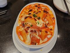 鲜杂果焗猪排饭-新旺茶餐厅•早餐(迪士尼小镇店)