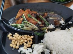 糖醋排条盖浇饭-老盛兴汤包馆(江宁一店)