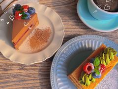 覆盆子巧克力蛋糕-Vanillacafe香草咖啡(银海大世界店)