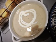 奶油菌菇浓汤-西堤牛排(北京国瑞店)