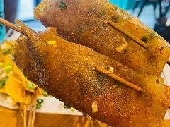 烤苕皮-陈员外正宗夹江烧烤(广福路店)