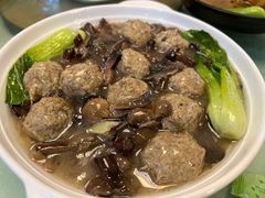 姬菇牛肉丸-长春观斋补堂素菜馆