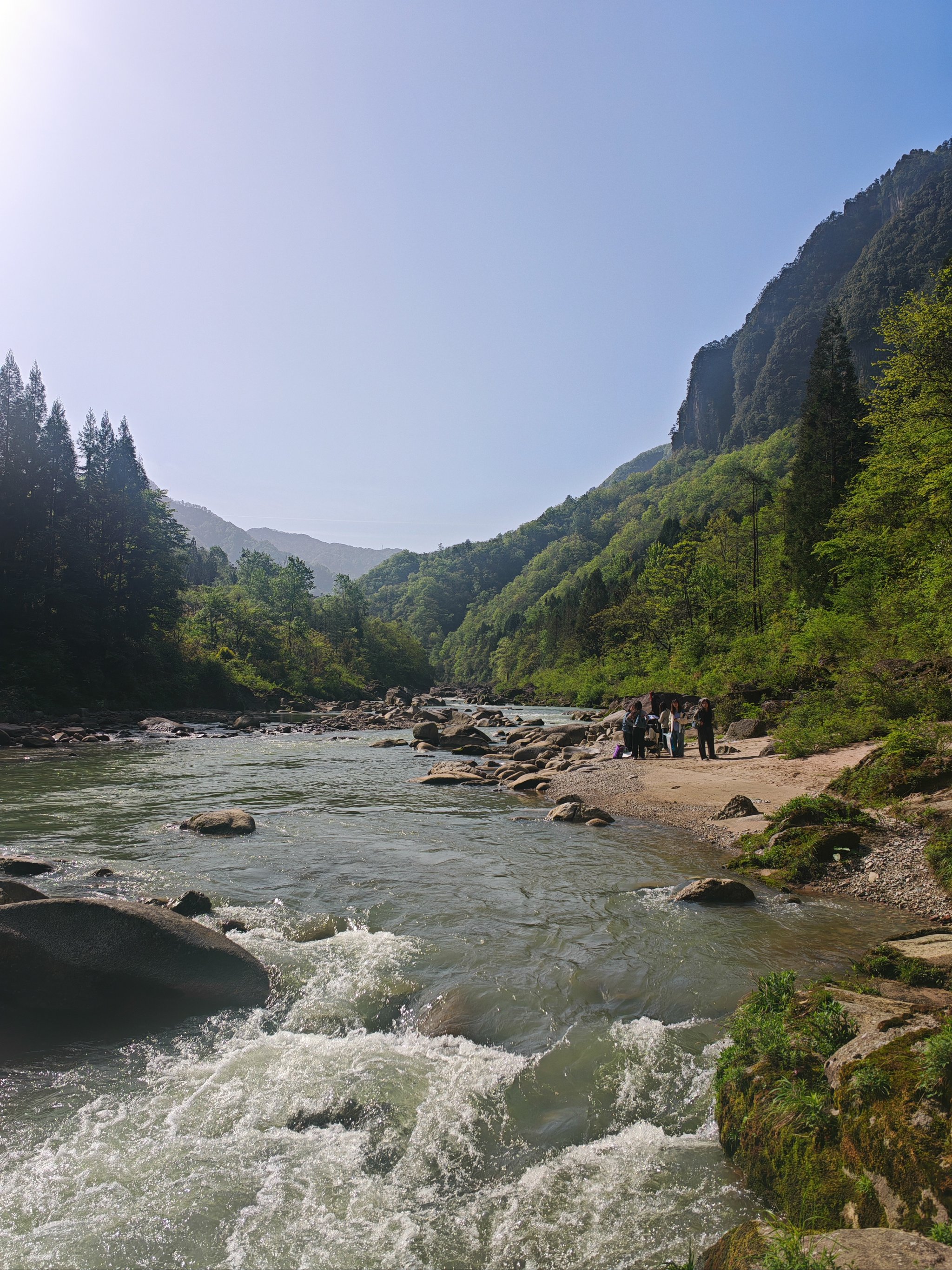 光雾山风景区的春天图片