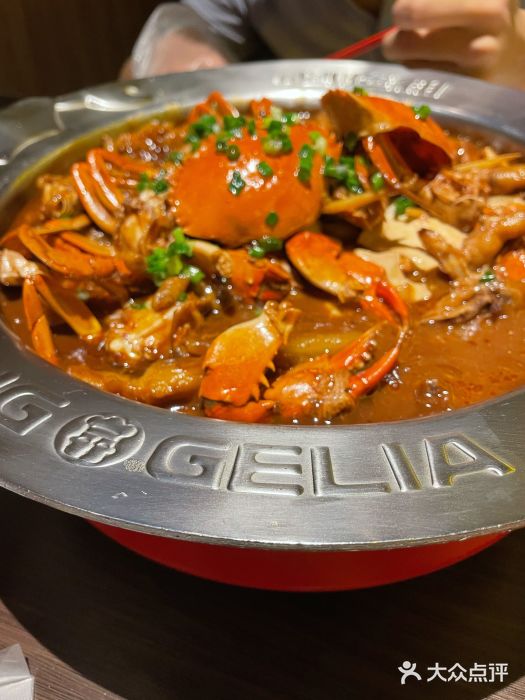 胖哥俩肉蟹煲(西丽益田店)蟹肉煲图片