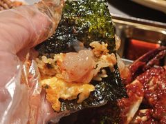 -草家酱蟹炭火烤肉店(珲春南路一店)