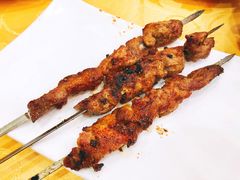 烤羊肉串-新疆巴州金丝特餐厅(大钟寺店)