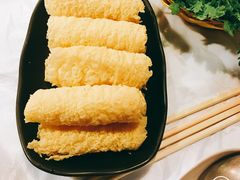 炸响铃-鲜入围煮花胶鸡海鲜火锅