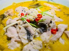 坛香酸菜鱼-丁记盐蘸牛肉·新杭菜(河东路店)