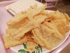 炸腐竹-尚竹阁冬瓜盅·18年地标美食(平洲店)