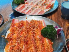 -明洞阿姨·韩式酱蟹烤肉·创意料理(三元桥店)