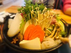 日式牛肉寿喜锅-王鼎精致料理铁板烧(世博源店)