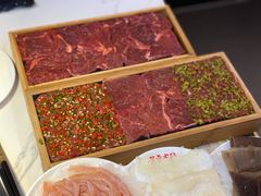 三味牛肉拼盘-巴邑火锅·鲜切牛肉(萧山银隆店)
