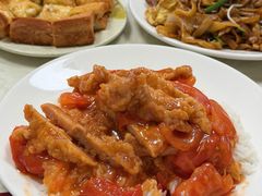 番茄猪扒饭-好好滋味茶餐厅
