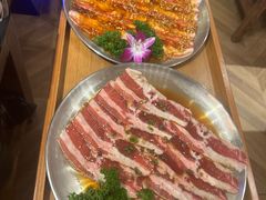 -明洞阿姨·韩式酱蟹烤肉·创意料理(三元桥店)