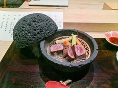 烟熏和牛三味-元熹会席料理