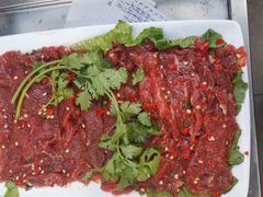 鲜双椒里脊牛肉-枇杷园食为鲜火锅(南山店)