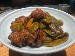 排骨焖扁豆-一轩饺子馆(丽都店)
