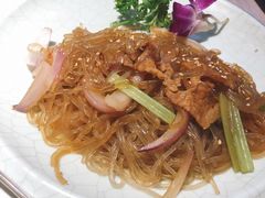 牛肉炒粉丝-猪啊牛呀羊啊铜盘烤肉(正大广场店)